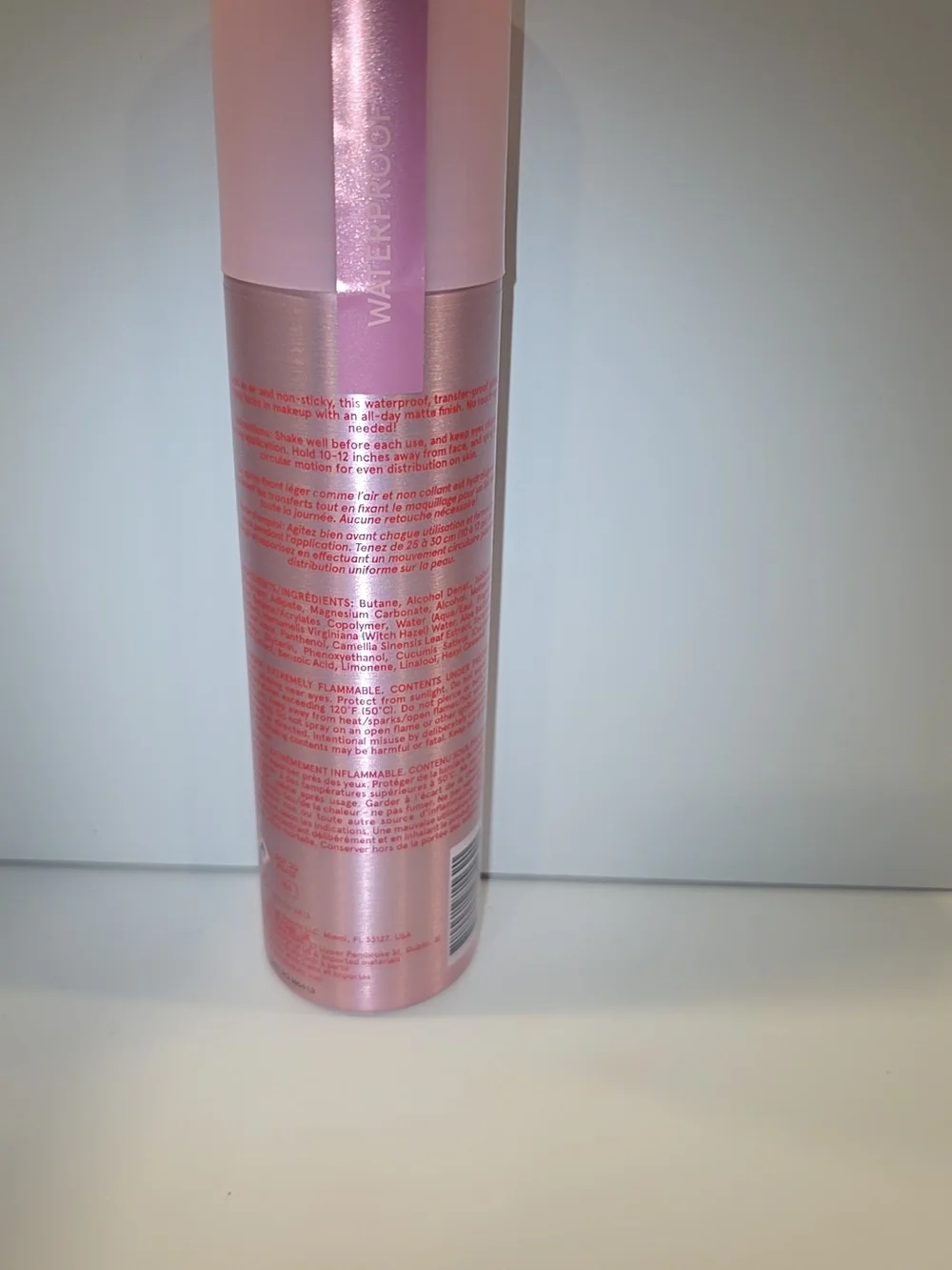 ONE/SIZE On 'Til Dawn Mattifying Waterproof Setting Spray - Pink